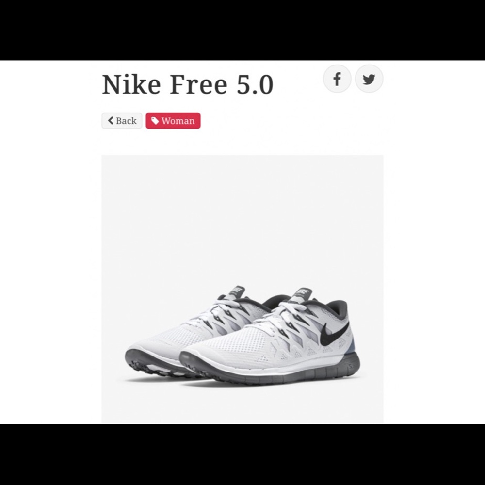 Nike Free 5.0 Womens Running shoes